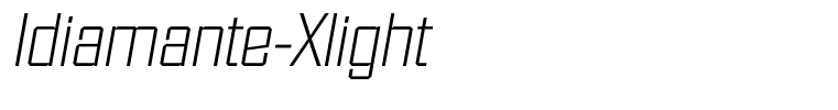 Idiamante-Xlight