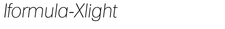 Iformula-Xlight
