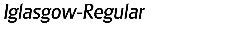 Iglasgow-Regular