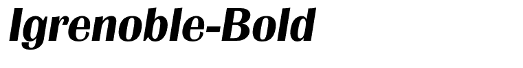 Igrenoble-Bold