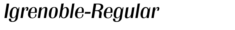 Igrenoble-Regular