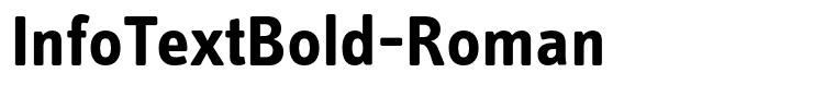 InfoTextBold-Roman