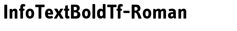InfoTextBoldTf-Roman
