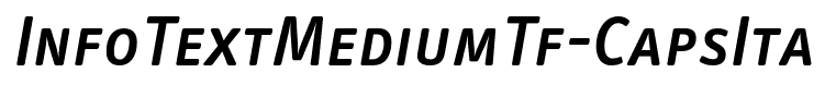 InfoTextMediumTf-CapsIta
