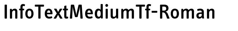 InfoTextMediumTf-Roman