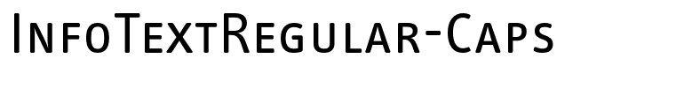 InfoTextRegular-Caps