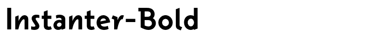 Instanter-Bold