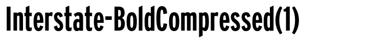 Interstate-BoldCompressed(1)