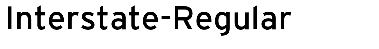 Interstate-Regular