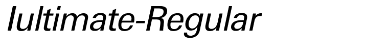 Iultimate-Regular