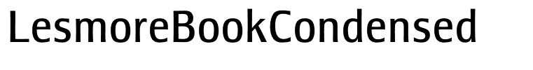 LesmoreBookCondensed