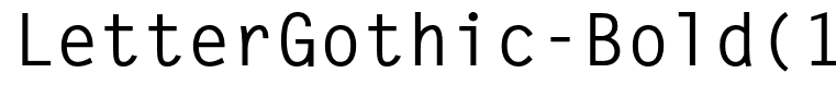 LetterGothic-Bold(1)