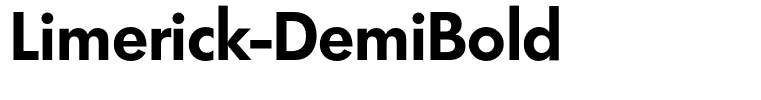 Limerick-DemiBold