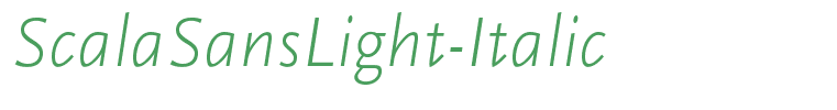 ScalaSansLight-Italic