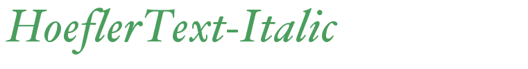 HoeflerText-Italic