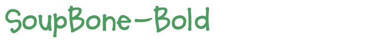 SoupBone-Bold