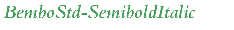 BemboStd-SemiboldItalic