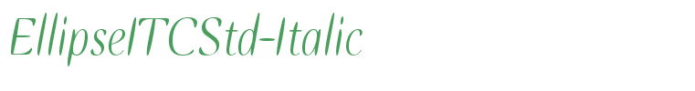 EllipseITCStd-Italic