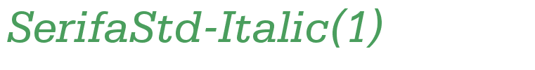 SerifaStd-Italic(1)
