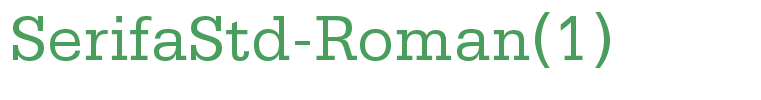 SerifaStd-Roman(1)