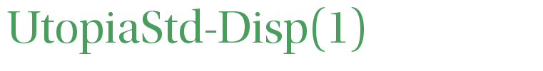 UtopiaStd-Disp(1)
