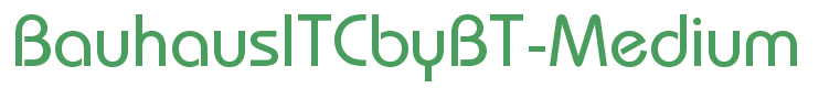 BauhausITCbyBT-Medium