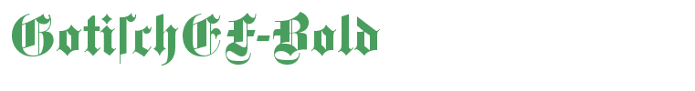 GotischEF-Bold