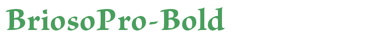 BriosoPro-Bold