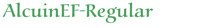 AlcuinEF-Regular