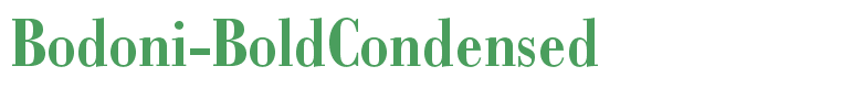 Bodoni-BoldCondensed