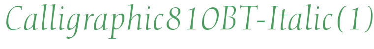 Calligraphic810BT-Italic(1)