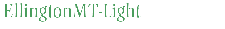 EllingtonMT-Light
