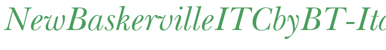 NewBaskervilleITCbyBT-Italic