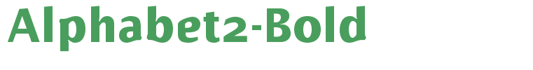 Alphabet2-Bold