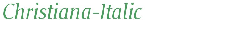 Christiana-Italic