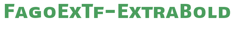 FagoExTf-ExtraBoldCaps