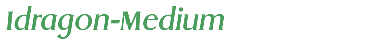 Idragon-Medium