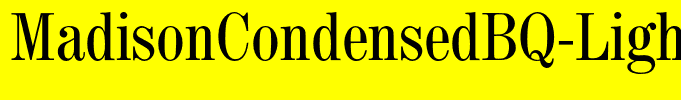 MadisonCondensedBQ-Light