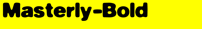 Masterly-Bold