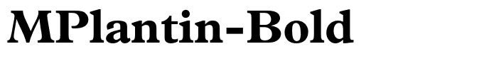 MPlantin-Bold