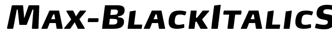 Max-BlackItalicSC(1)