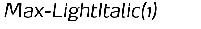 Max-LightItalic(1)