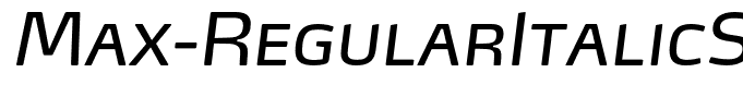 Max-RegularItalicSC(1)
