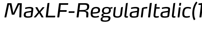 MaxLF-RegularItalic(1)