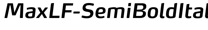 MaxLF-SemiBoldItalic(1)
