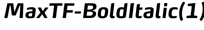 MaxTF-BoldItalic(1)