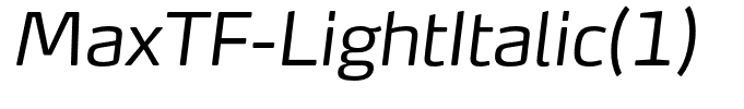 MaxTF-LightItalic(1)