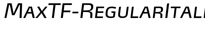 MaxTF-RegularItalicSC(1)