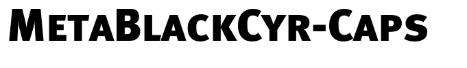 MetaBlackCyr-Caps