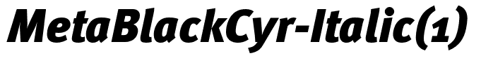 MetaBlackCyr-Italic(1)